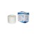 Plaster włókninowy NONVIplast – z opatrunkiem, biały, rozmiar 6 cm x 5 m