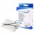 Plaster włókninowy NONVIplast – z opatrunkiem, biały, rozmiar 8 cm x 1 m