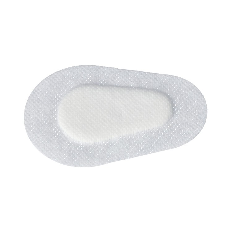 Opatrunki oczne elastopor EYE – włókninowe, samoprzylepne, sterylne, białe, pojedynczy opatrunek