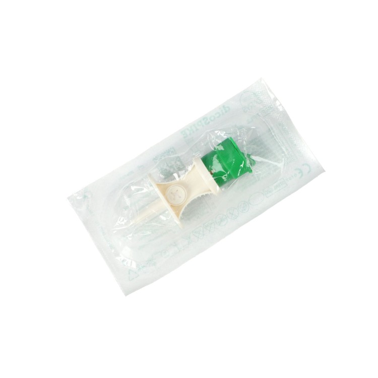 dicoSPIKE - przyrząd do pobierania leków z filtrem bakteryjnym, zielony