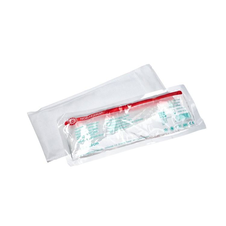 Kompres żelowy NOBAKAWA® – zimno/ciepło rozmiar 12 cm x 29 cm