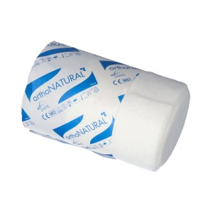 Podkłady podgipsowe naturalne orthoNATURAL – wiskozowe, oddychające, hipoalergiczne, rozmiar 6cm x 3m