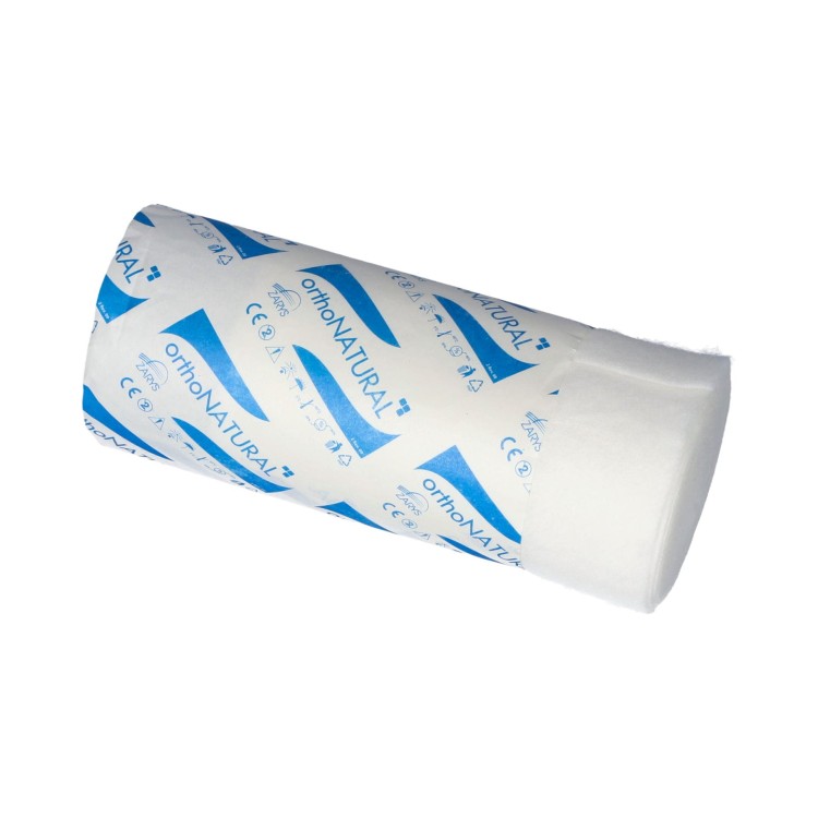 Podkłady podgipsowe naturalne orthoNATURAL – wiskozowe, oddychające, hipoalergiczne, rozmiar 12cm x 3m