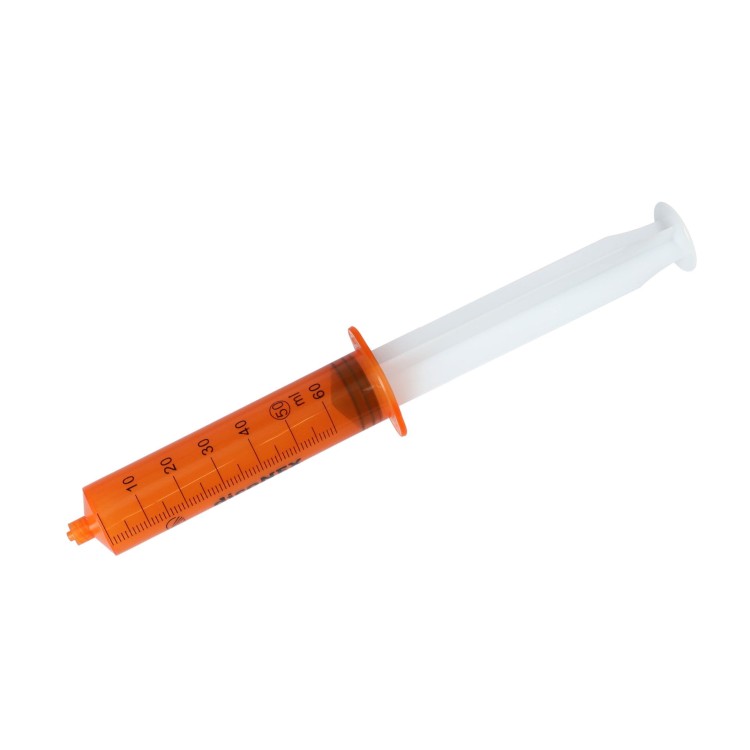 Strzykawka do pomp infuzyjnych dicoNEX – 3‑częściowa, bursztynowa, luer‑lock, bez ftalanów, sterylna, 50 ml