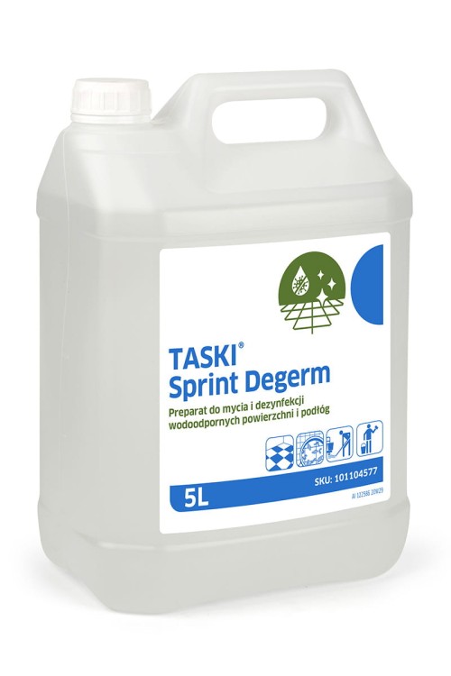 TASKI Sprint Degerm – koncentrat do dezynfekcji i mycia dużych powierzchni 5L