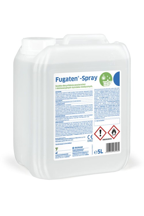 Fugaten-Spray – alkoholowy spray do szybkiej dezynfekcji powierzchni 5L