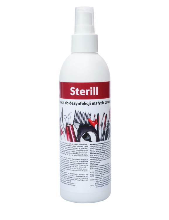 Sterill – płyn do szybkiej dezynfekcji sprzętu i małych powierzchni 250ml