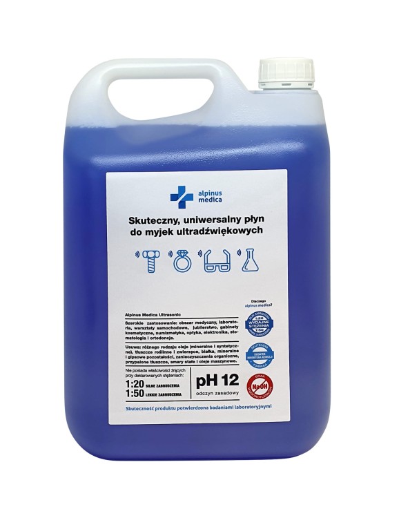Ultrasonic – koncentrat do myjek ultradźwiękowych 5L