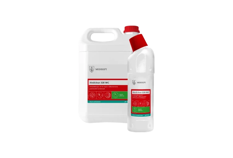 Mediclean 320 WC – żel do muszli klozetowych, różne pojemności