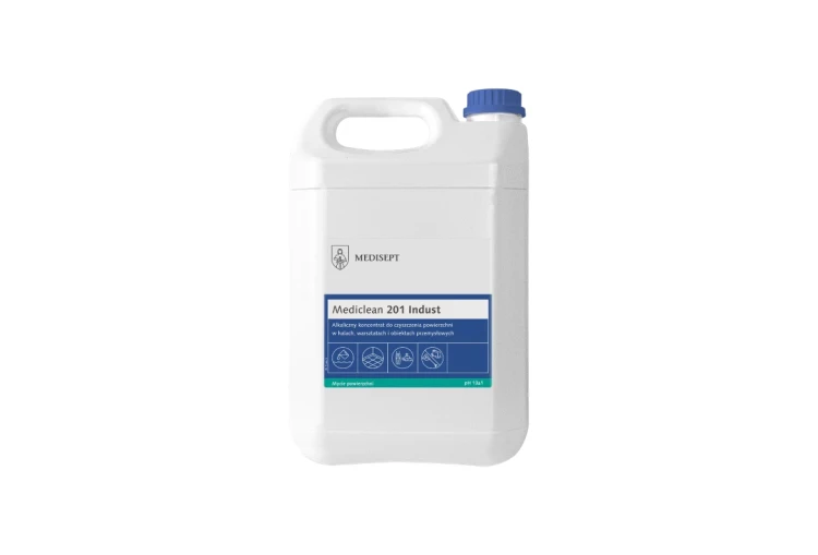 Mediclean 201 Indust – preparat do tłustych zabrudzeń przemysłowych, 5 L
