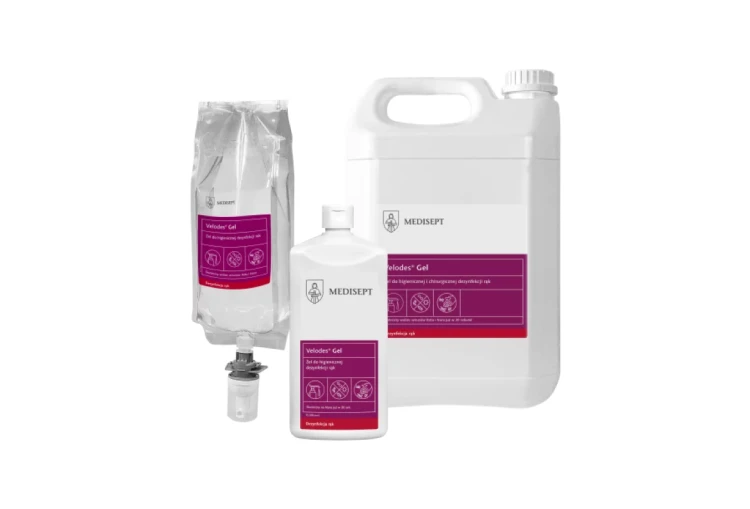 Velodes Gel – żel do dezynfekcji rąk, różne pojemności