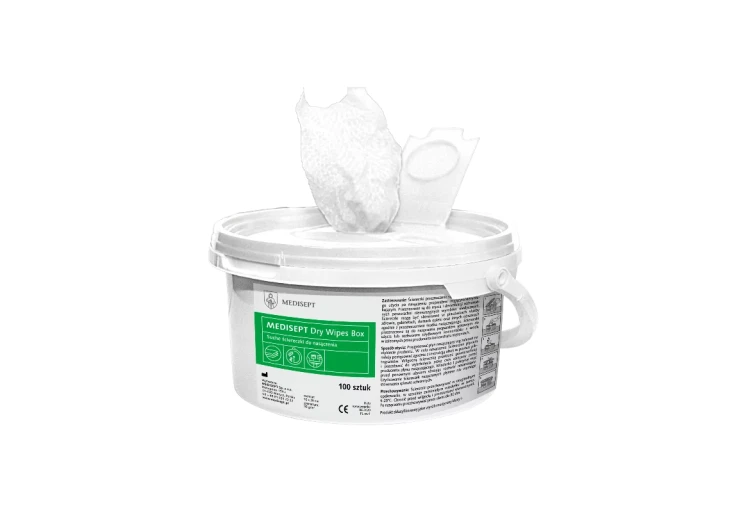 MEDISEPT Dry Wipes Box – pudełko na suche chusteczki