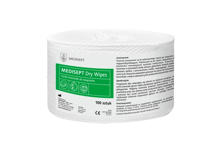 MEDISEPT Dry Wipes Box – pudełko na suche chusteczki