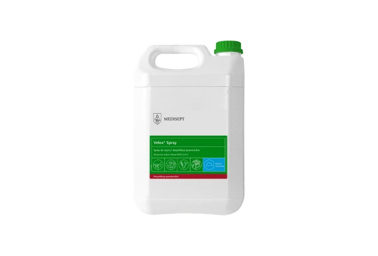 Velox Spray – spray do dezynfekcji powierzchni, neutralny 5L