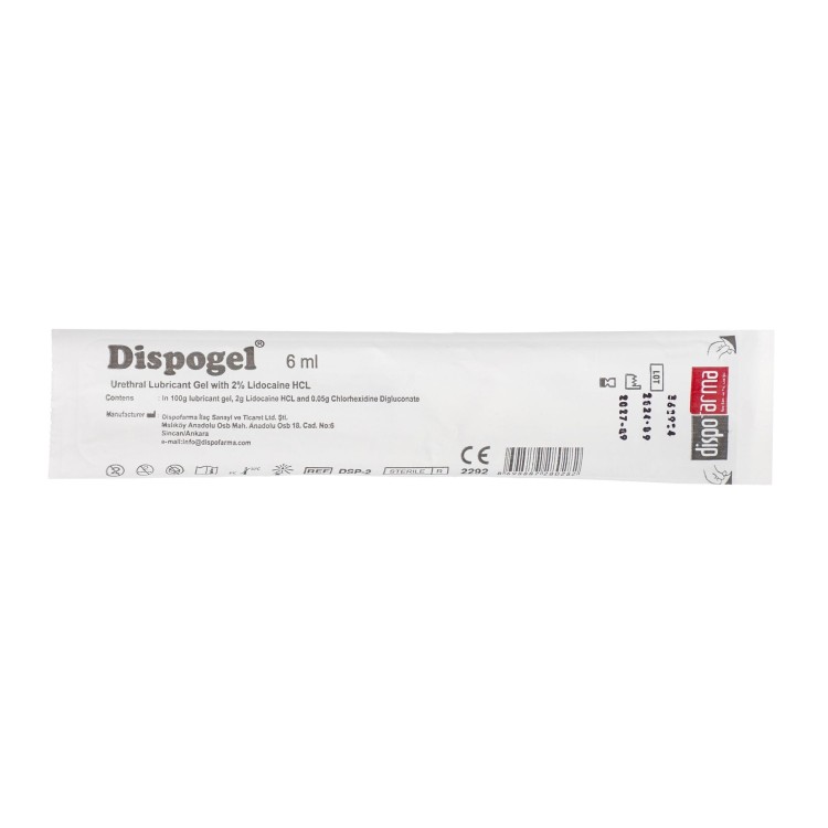 Dispogel – żel do znieczulenia błon śluzowych, 6 ml / 11 ml, do aplikacji miejscowej, 6ml