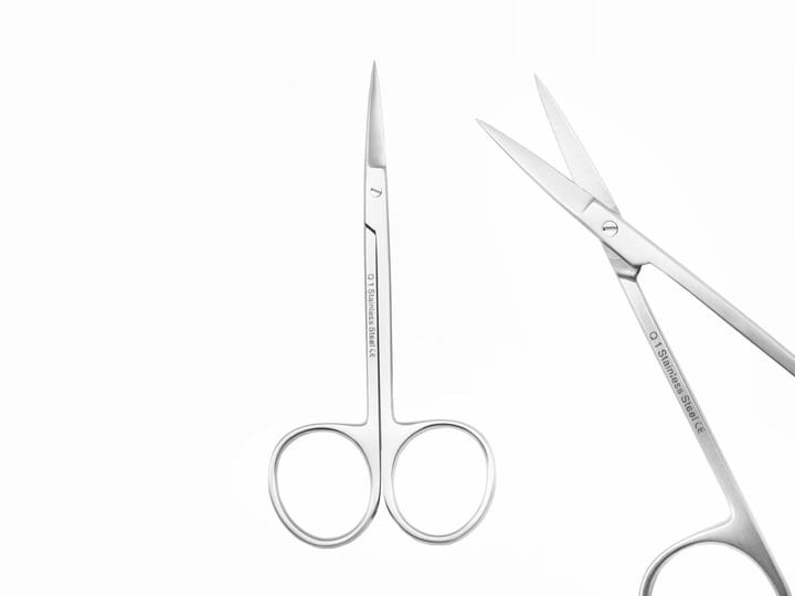 Nożyczki Cuticle zagięte