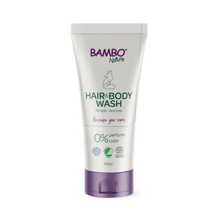 Żel do mycia włosów i ciała Bambo Nature  150 ml