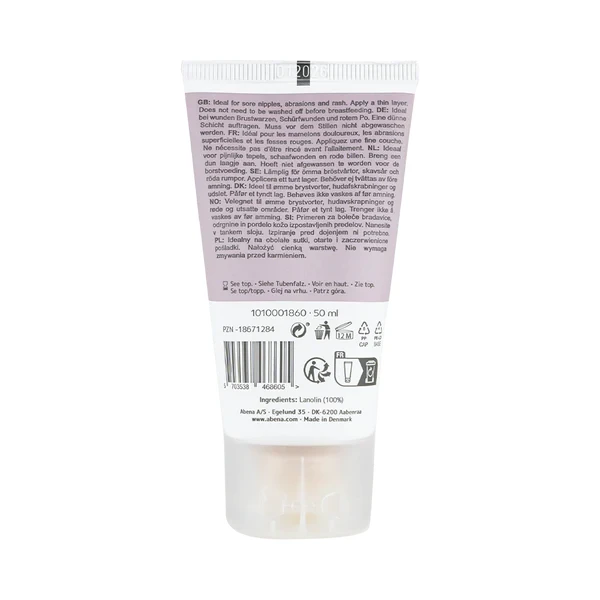 Krem do pielęgnacji brodawek sutkowych w okresie ciąży i karmienia - 100% lanolina, 50 ml