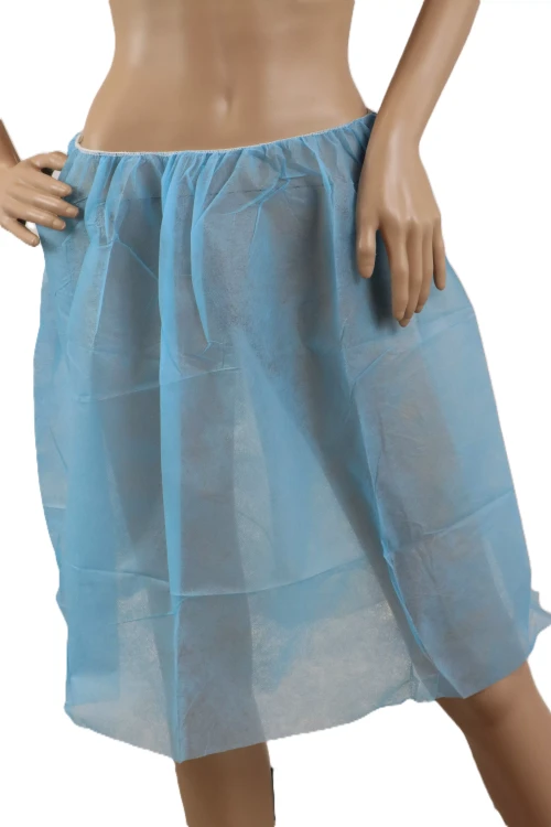 Spódniczki ginekologiczne Nexodis - włóknikowe, 30 gramowe, 10 szt. Kolor niebieski