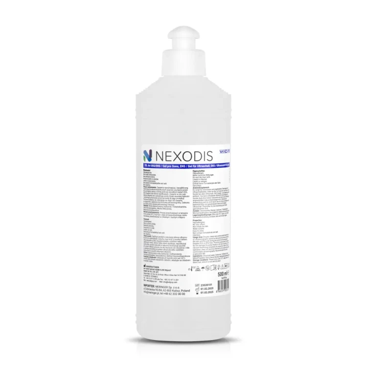 Żel USG Nexodis, bezbarwny - WANCARE - 500ml
