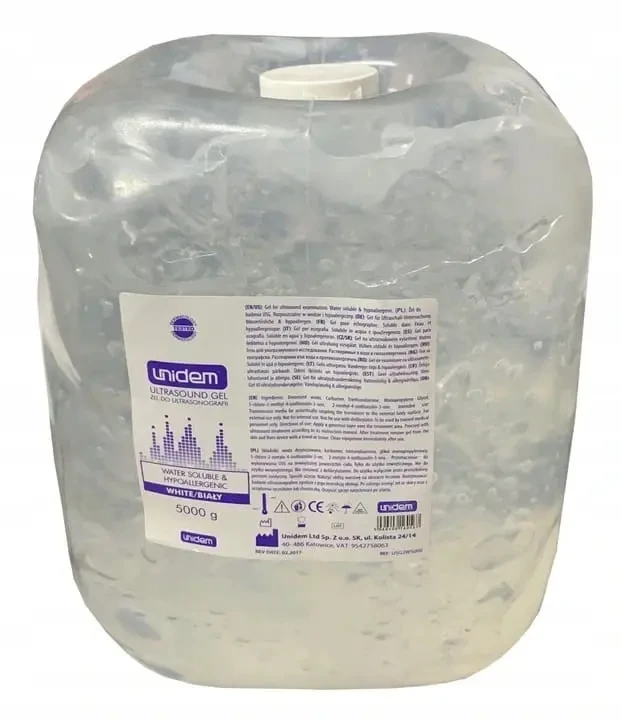 Żel do USG Unidem, bezbarwny, 5L