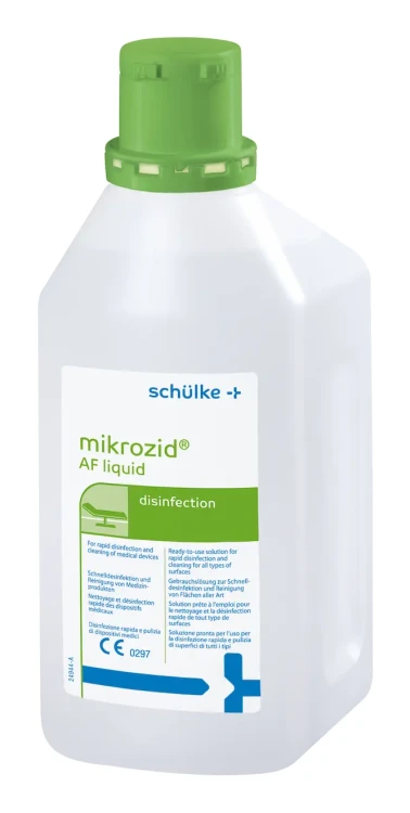 Mikrozid AF Liquid – alkoholowy płyn do dezynfekcji powierzchni 1L