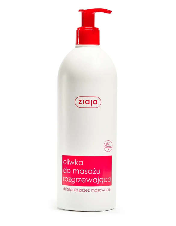 Ziaja Oliwka do masażu - rozgrzewająca, 500ml