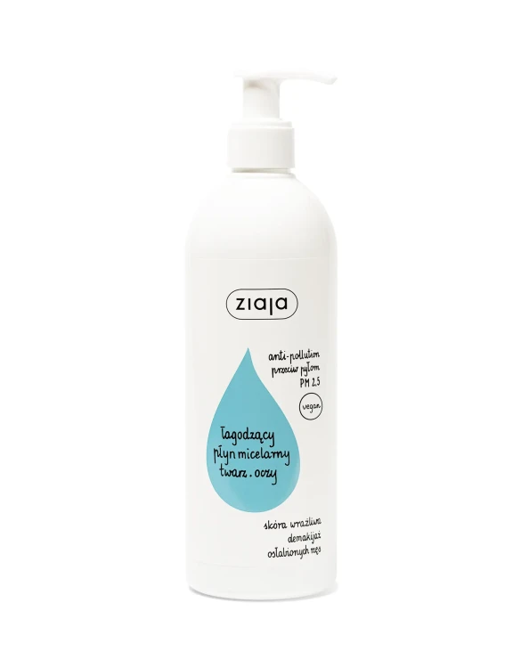 Ziaja Płyn micelarny łagodzący, 390ml