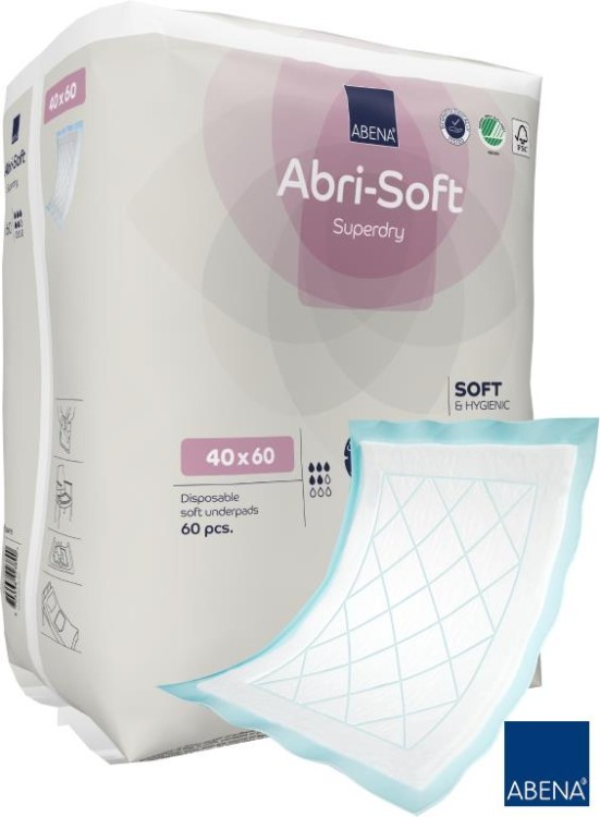Podkłady chłonne Abri Soft Superdry rozmiar 40x60cm