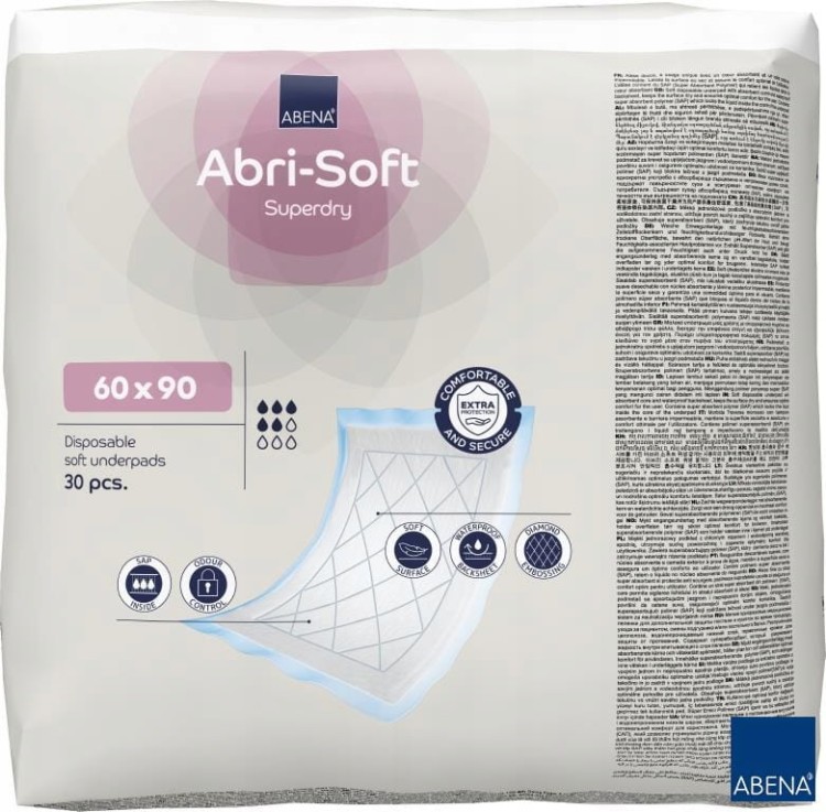 Podkłady chłonne Abri Soft Superdry rozmiar 60x90cm