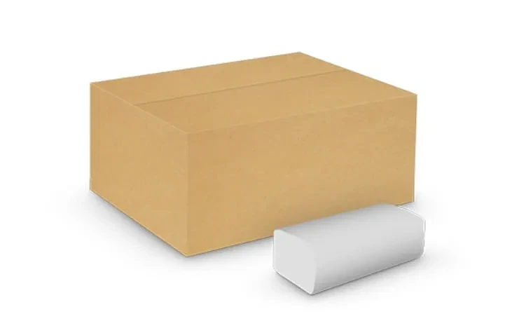 VelvetCARE V-Fold NN 23x23 cm – Higieniczne ręczniki papierowe, 150 szt. karton zbiorczy