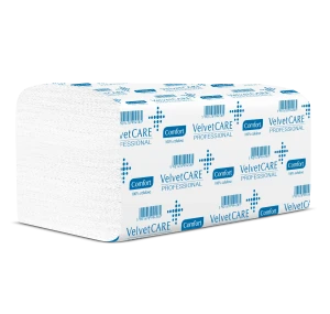 Ręcznik składany V-Fold VELVET Comfort 23 × 23 cm – 3000 szt. 1sztuka