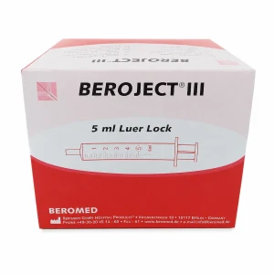 Strzykawki trzyczęściowe (luer-lock) BEROJECT III 5ml