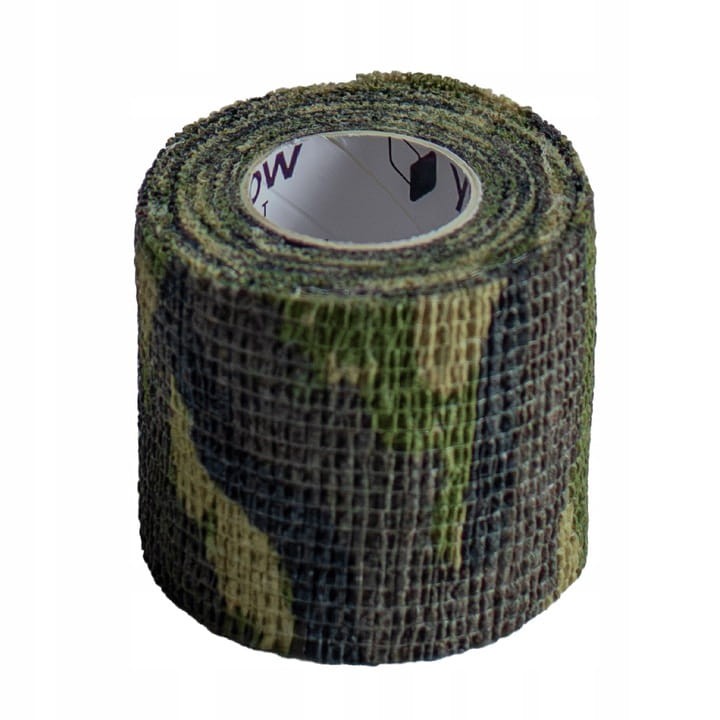 Bandaż kohezyjny yellowBAND zielone moro – Bezlateksowy, Samoprzylepny, szerokość 5 cm