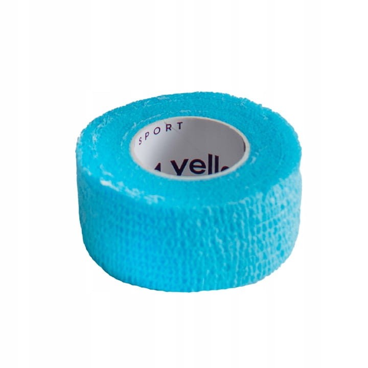 Bandaż Kohezyjny yellowBAND jasno niebieski – Bezlateksowy, Samoprzylepny, szerokość 2,5 cm