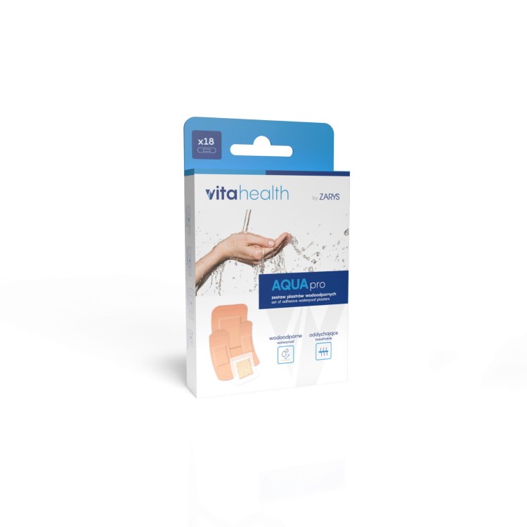 Zestaw plastrów wodoodpornych VitaHealth AQUApro