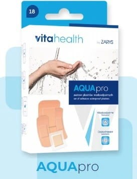 Zestaw plastrów wodoodpornych VitaHealth AQUApro