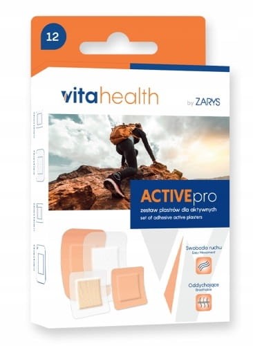 Zestaw plastrów dla aktywnych VitaHealth ACTIVEpro