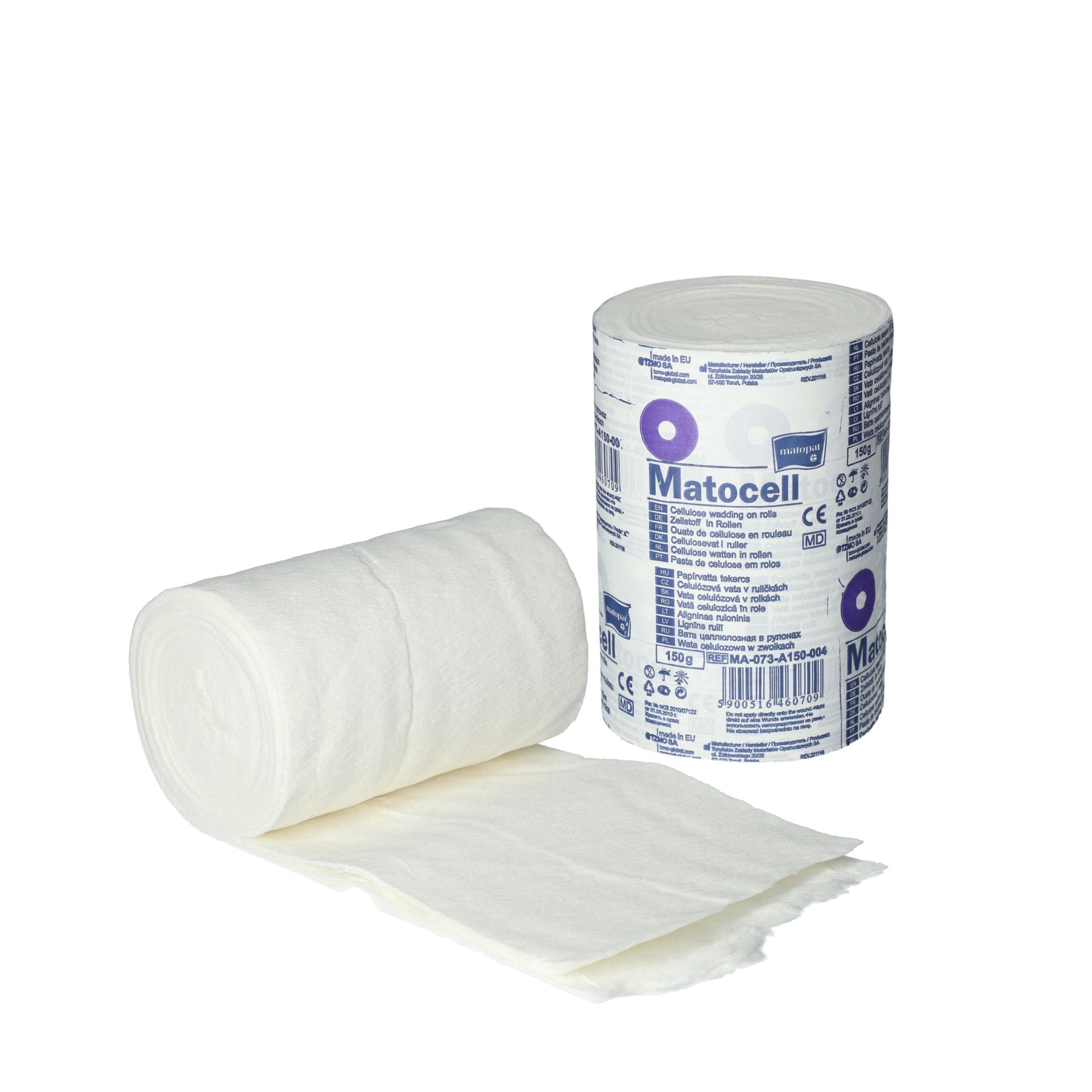 Wata celulozowa higienna 150 g – zwoje