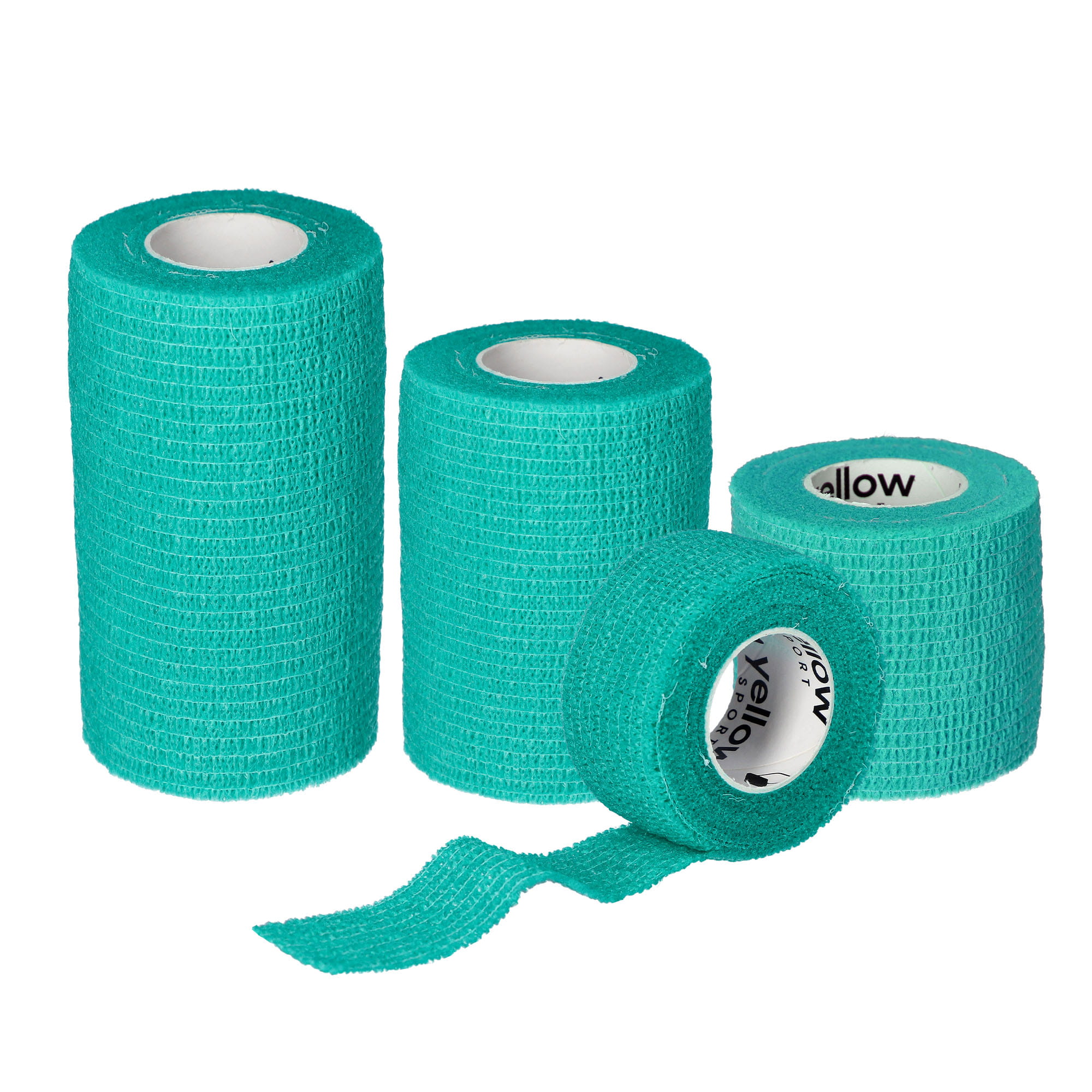 Bandaż Kohezyjny yellowBAND soczysta zieleń – Bezlateksowy, Samoprzylepny, różne rozmiary