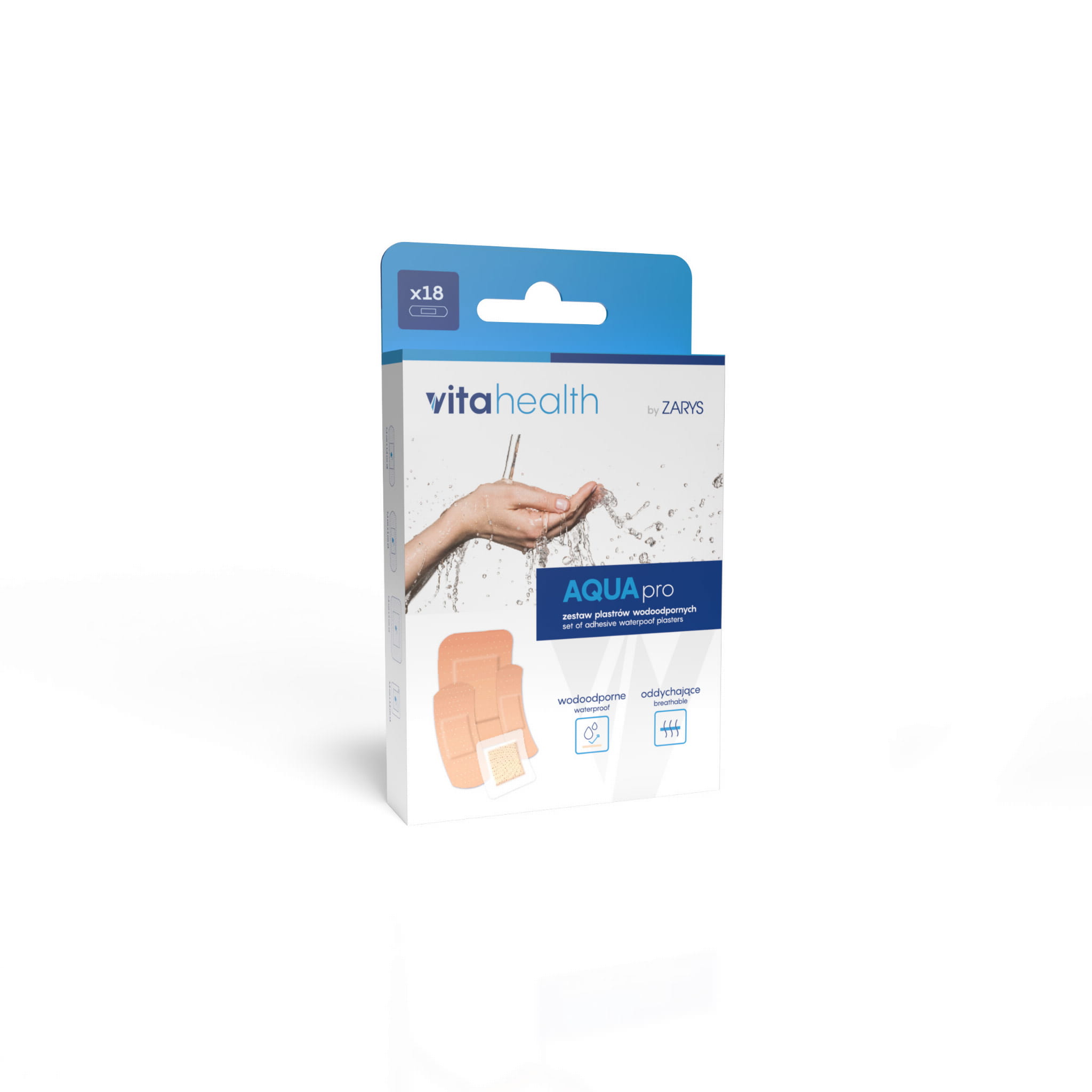 Zestaw plastrów wodoodpornych VitaHealth AQUApro